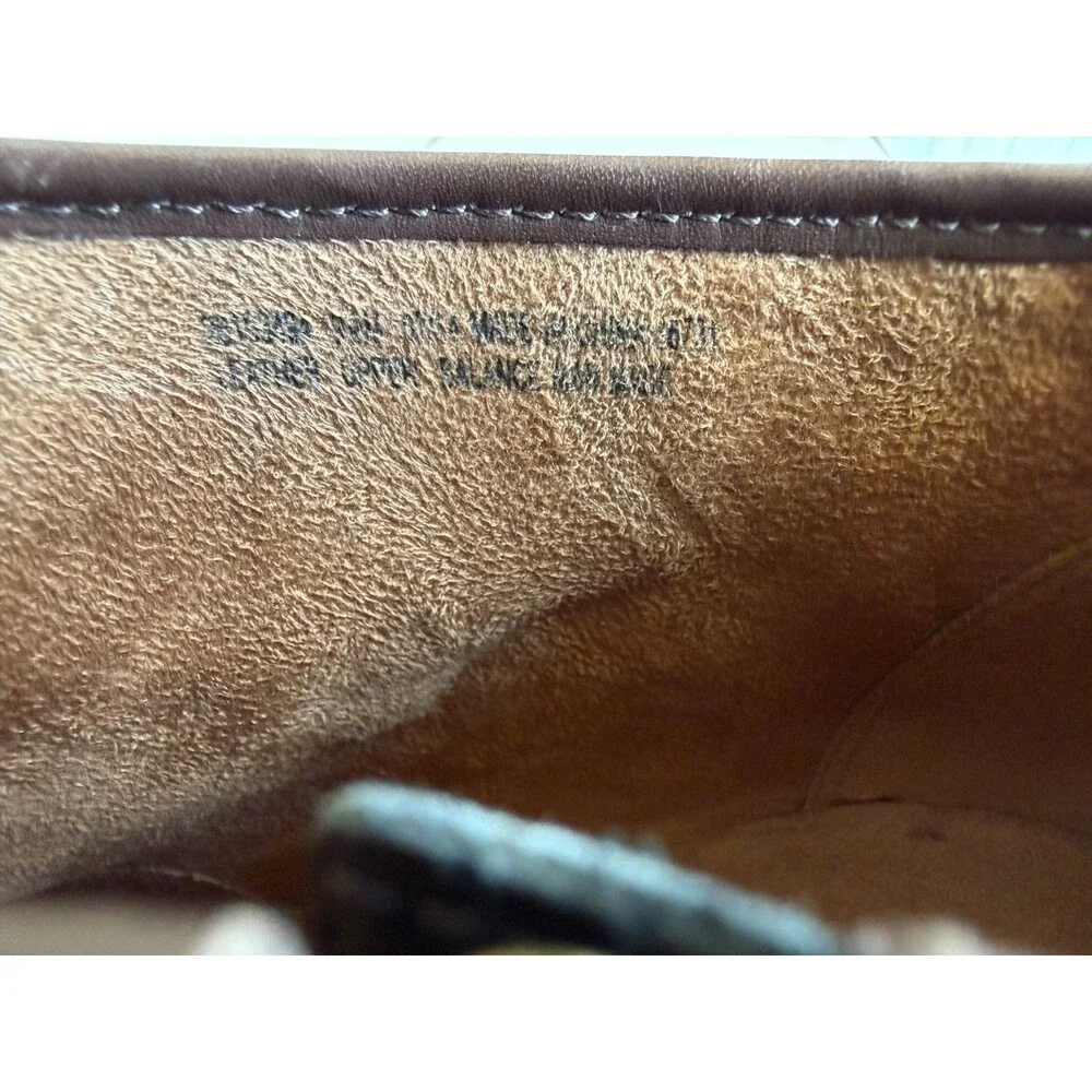 Clarks Scheme Act Brown Leather Suede Ankle Booties Buckle Women's Size 9.5M